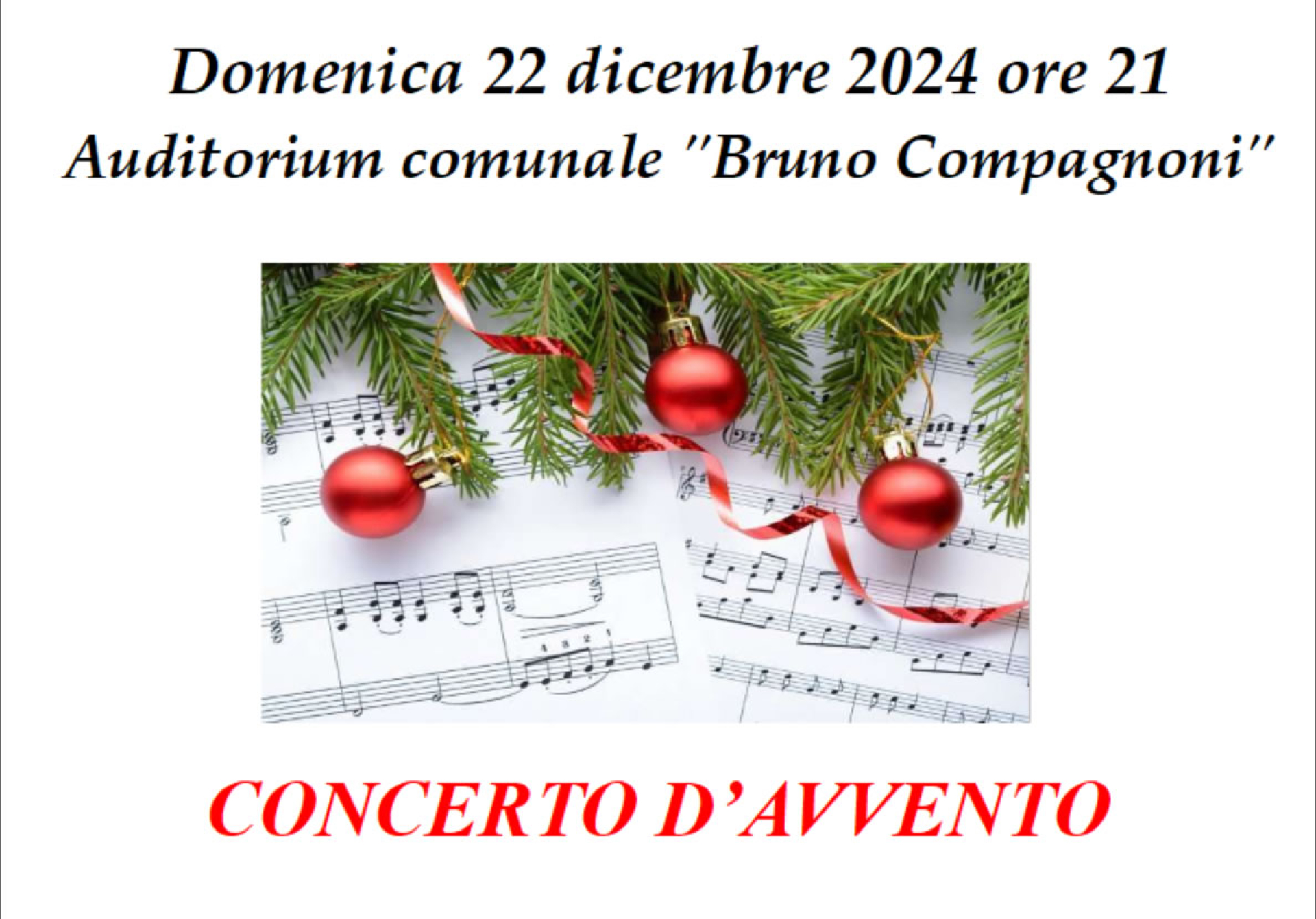 Concerto d’Avvento 2024