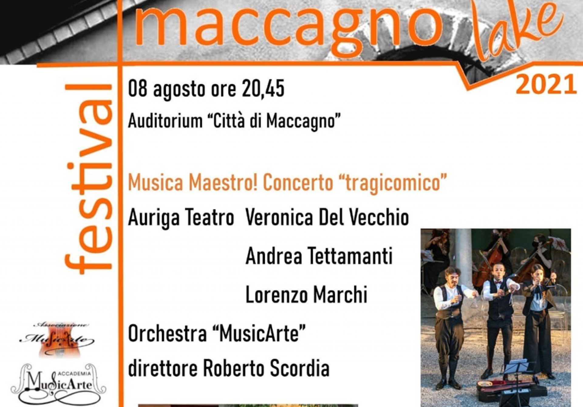 Maccagno Lake Festival - Musica, Maestro! Concerto tragicomico