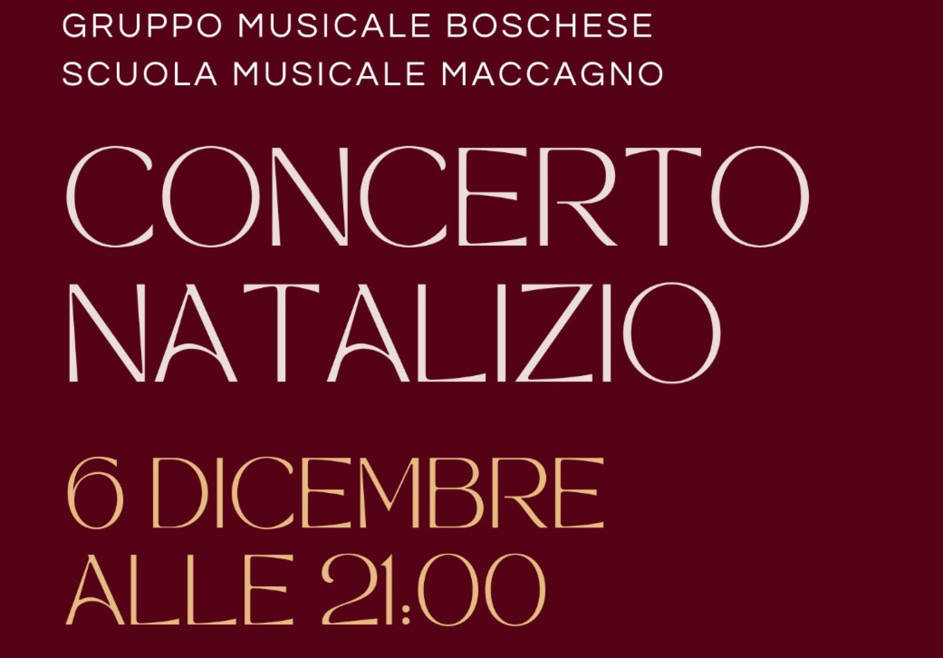 Concerto Natalizio 2025